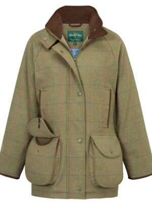 Alan Paine Ladies Combrook Coat – Juniper