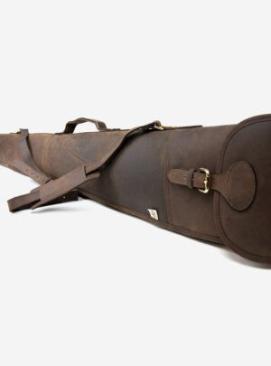 Teales Devonshire Leather Gun Slip – Buckle & Flap
