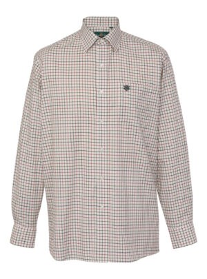 Alan Paine Men’s Ilkley Shirt Red Check