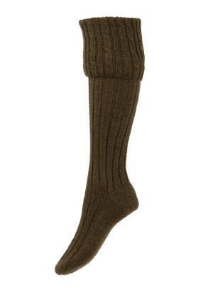 House of Cheviot Ladies Harris Sock Forest